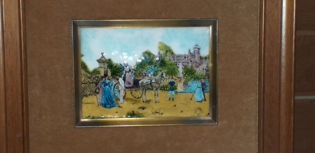 Quadro in ceramica d'autore