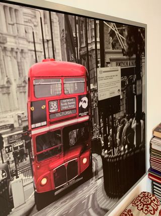 cuadro ikea autobus londres cuadro ikea autobus londres