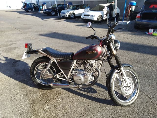 Yamaha Sr 250 Cafe Racer De Seda Mano Por 750 En Alicante Yamaha Sr 250 Cafe Racer De Seda