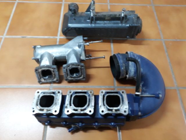 Colectores de escape motor Yamaha