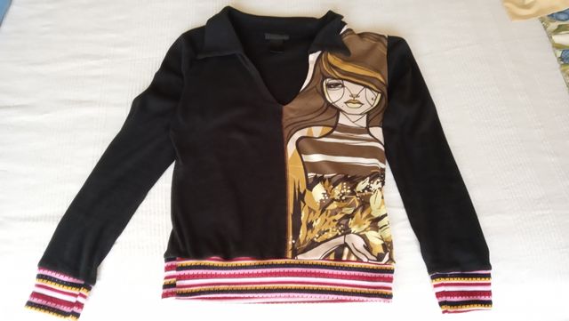 camiseta manga larga Custo Barcelona Talla S.