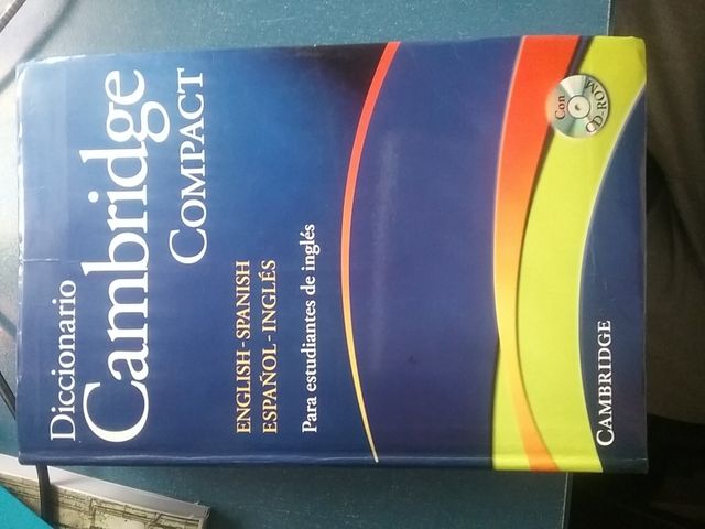 Diccionario Bilingüe Cambridge Español-inglés.