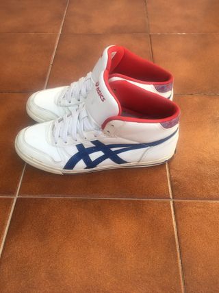 botines asics hombre