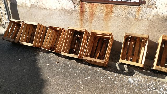 cajas de madera, para decoración,