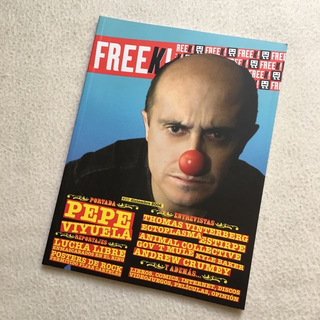 Lote de 4 revistas FREEK
