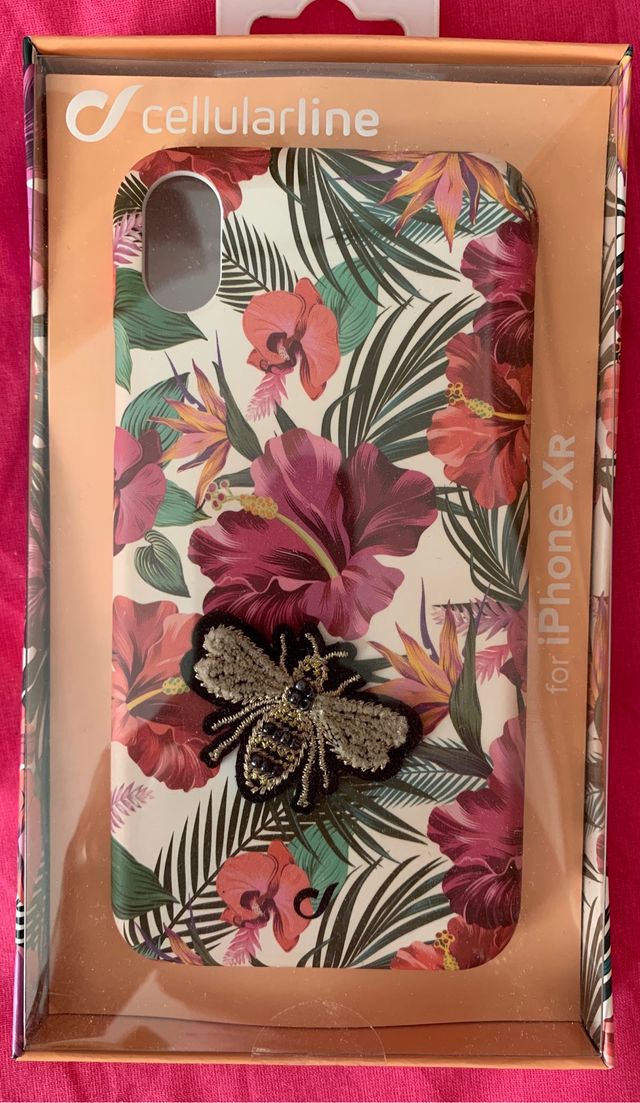 Funda nueva flores iPhone XR