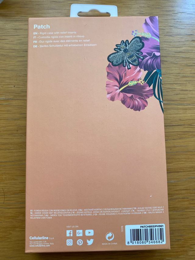 Funda nueva flores iPhone XR