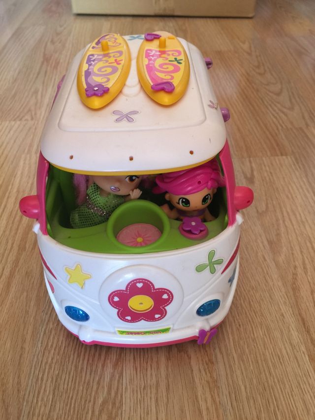 Juguete pin y pon (caravana)