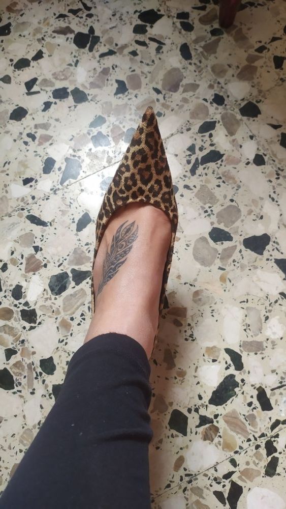zapatos de tacón print leopardo