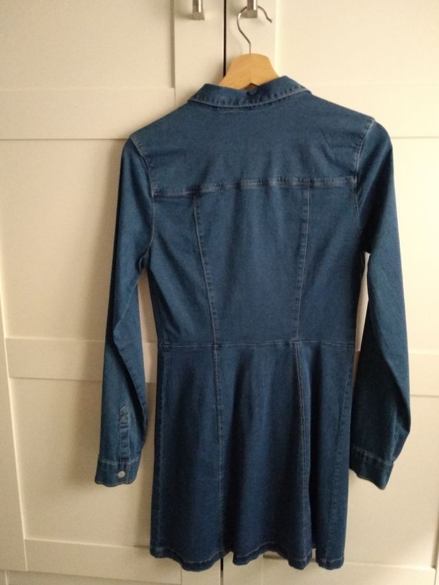 Camisa vaquera larga