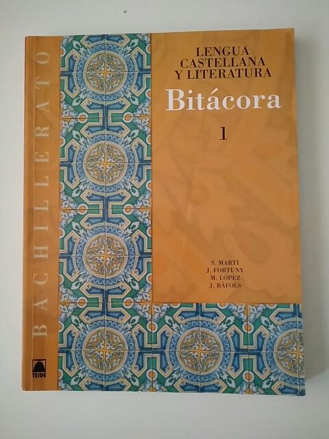 Libro Bitácora Llengua Castellana y Literatura