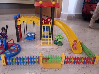 playmobil guarderia zona de juegos