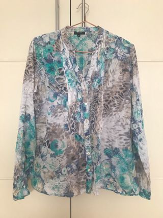 Blusa mujer El Corte Inglés de segunda mano por 14 EUR en Sant Cugat del  Vallès en WALLAPOP