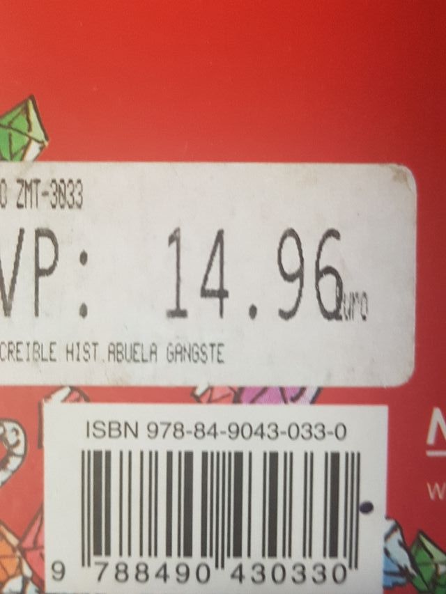 La Abuela Ganster ISBN 9788490430330