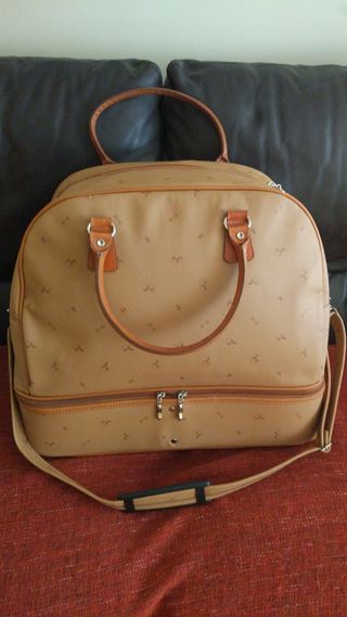 Bolsa de viaje de piel de la marca Petusco Heritag de Bolsa de viaje de piel de la marca Petusco Heritag de
