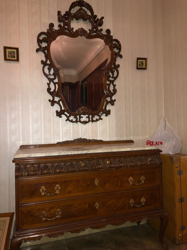 Ocasión ! Conjunto tocador con espejo de segunda mano por 175 € en