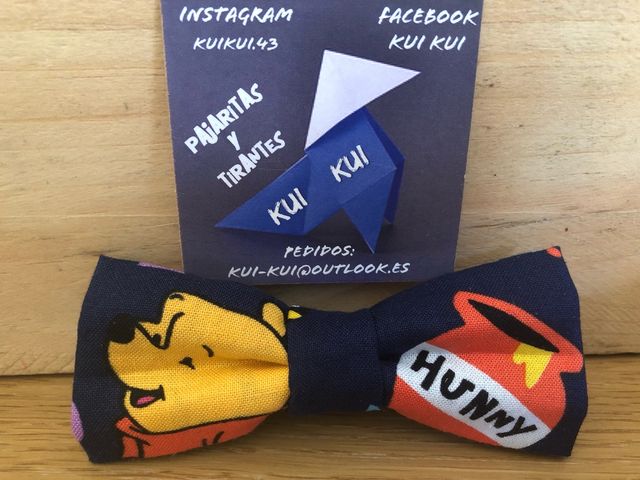 Pajarita niño y adulto winnie