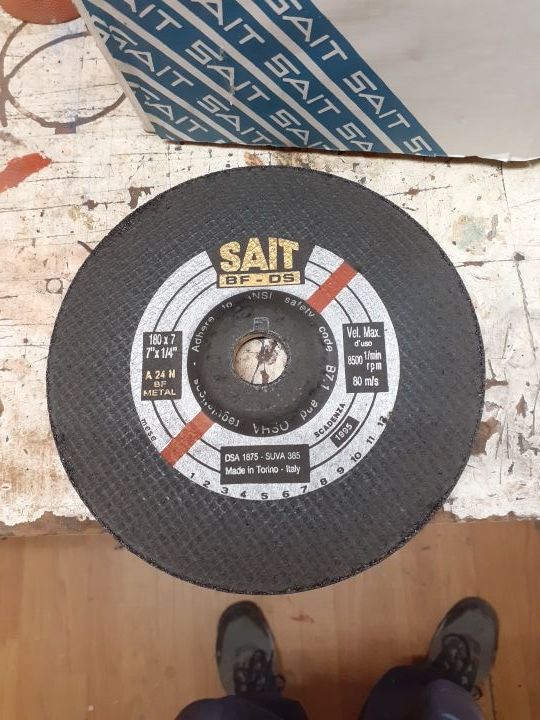 discos desbaste amoladora sait