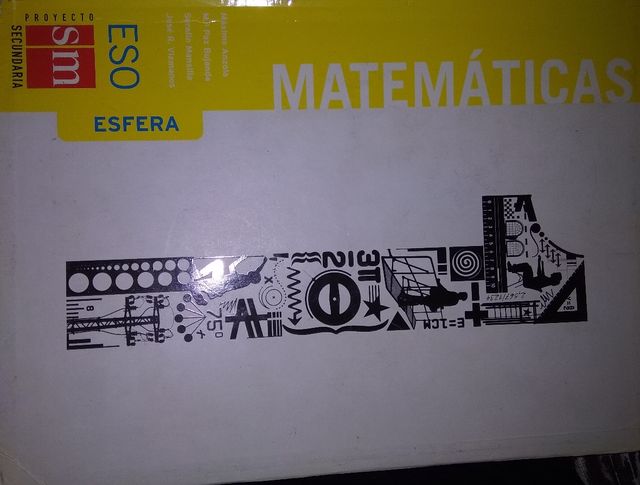 libro de matemáticas de 1 de la ESO