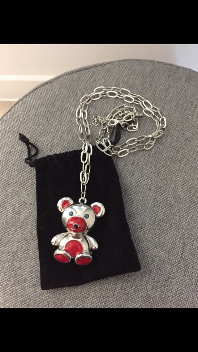 Colgante largo de osito