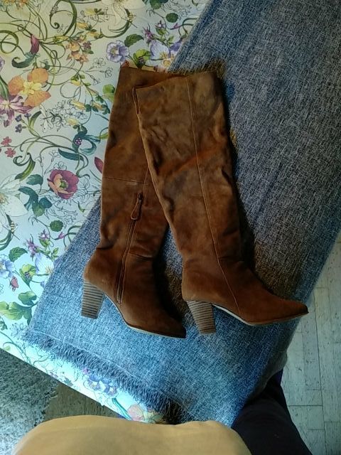 botas altas piel
