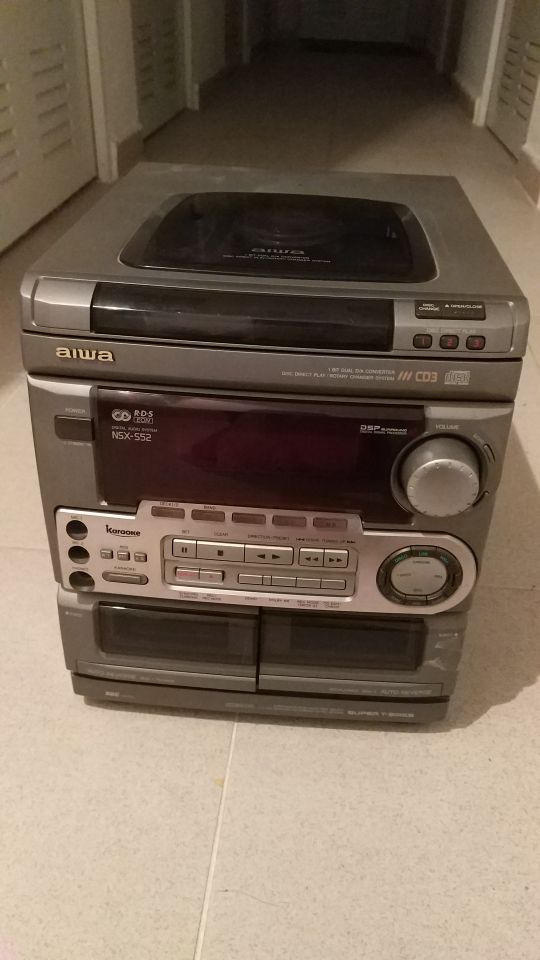 Altavoces minicadena AIWA