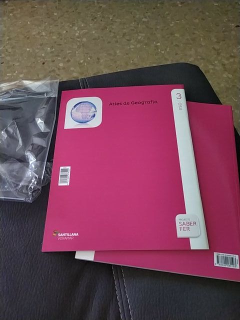 libro geografia 3 ESO mas atlas totalmente nuevos