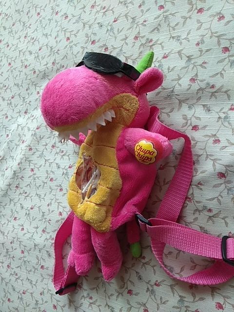 mochila porta chupa chups