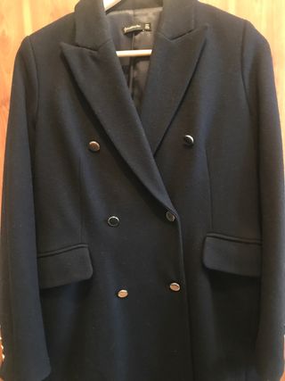 abrigo tipo marinero