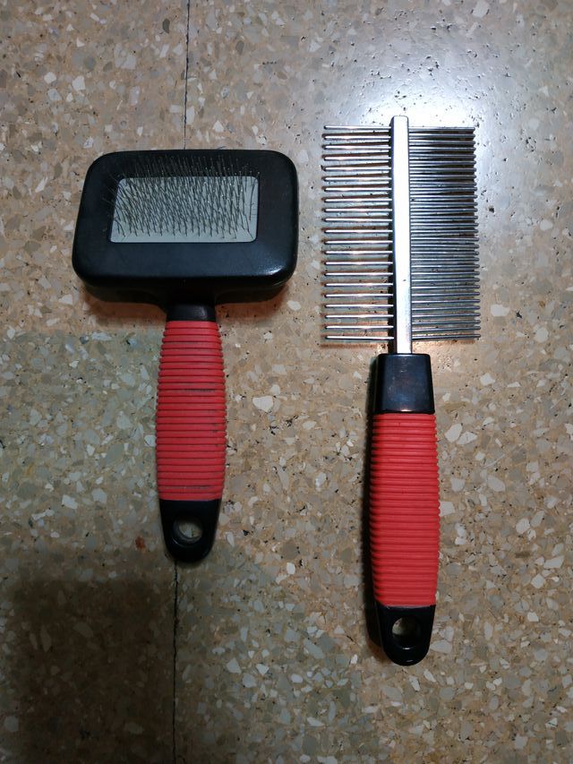 Cepillo y peine gatos perros mascotas 