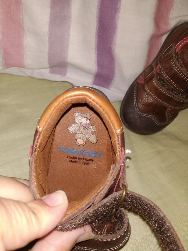 Nueva!!NEGOCIABLE!!! bota pablosky.talla19