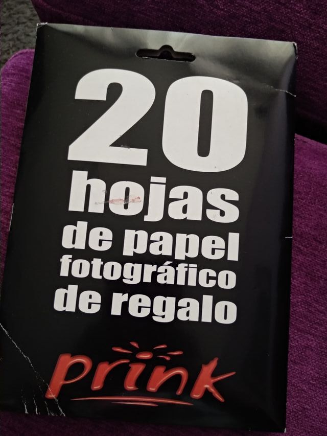 hojas papel fotográfico