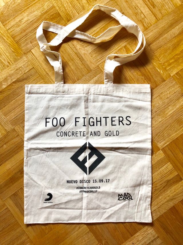 Foo Fighters bolsa promocional