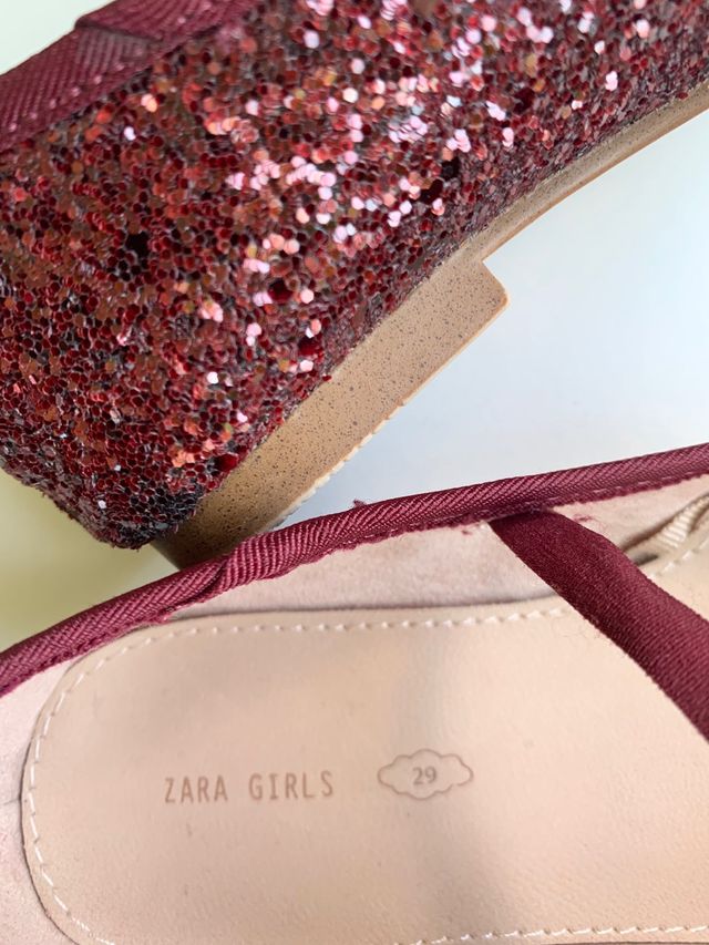Bailarina 29 niña ZARA Glitter