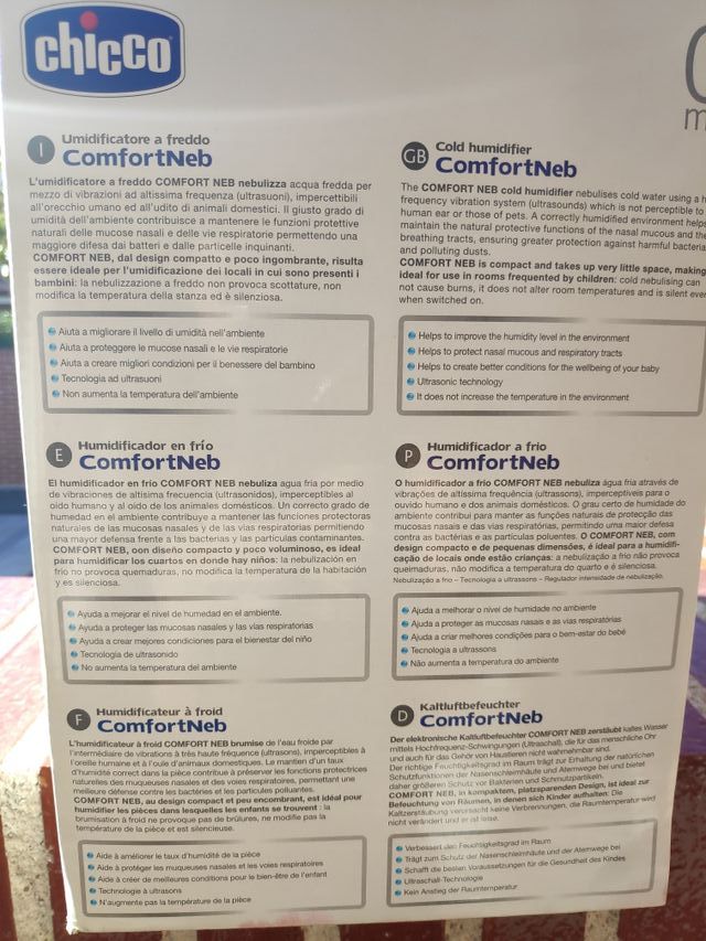 Humidificador Chicco