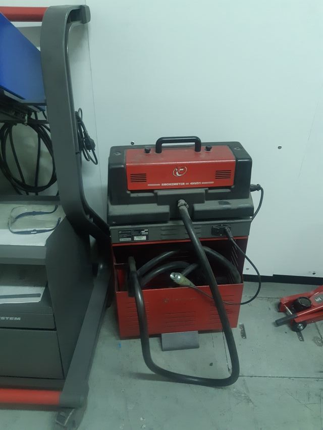 Tecnotest Maquina gases+opacimetro taller mecanico