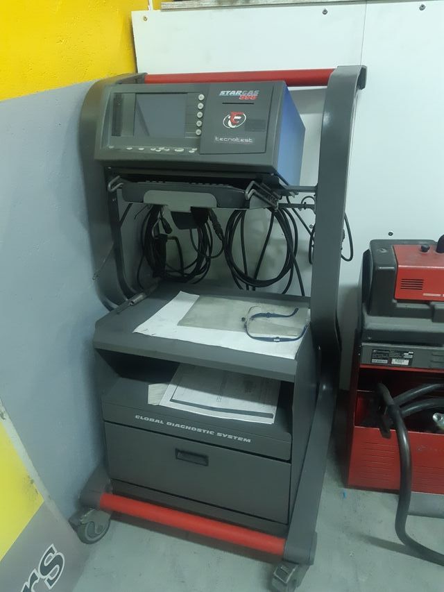 Tecnotest Maquina gases+opacimetro taller mecanico