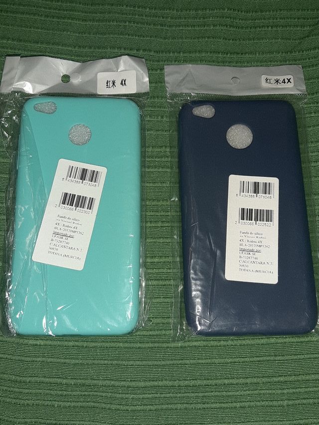 Fundas Xiaomi Redmi 4x NUEVAS
