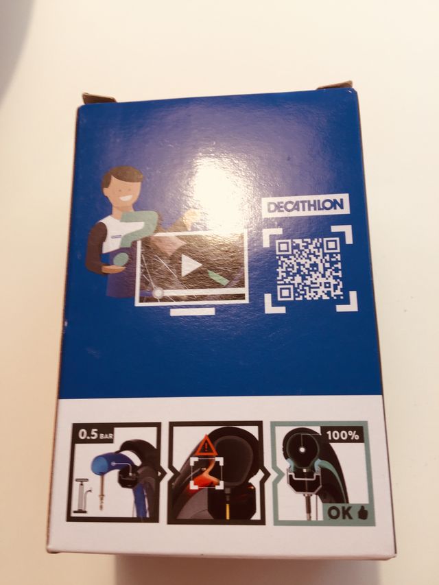 4 cámaras para rueda de BTT de 19 "