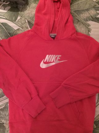 sudadera nike rosa