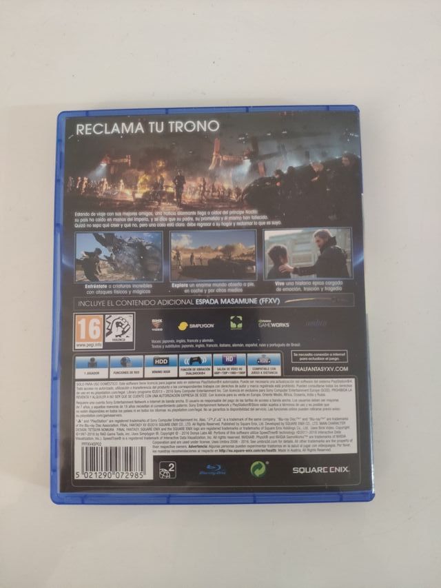 Final Fantasy XV Day One Edition PS4