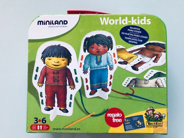 Miniland- Siluetas para coser