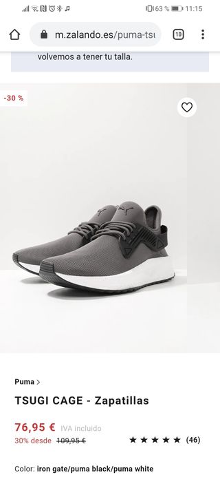 zapatillas puma zalando