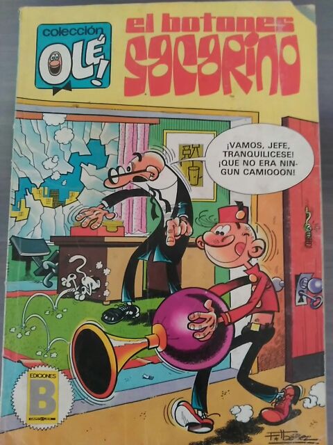 Comic El Botones Sacarino