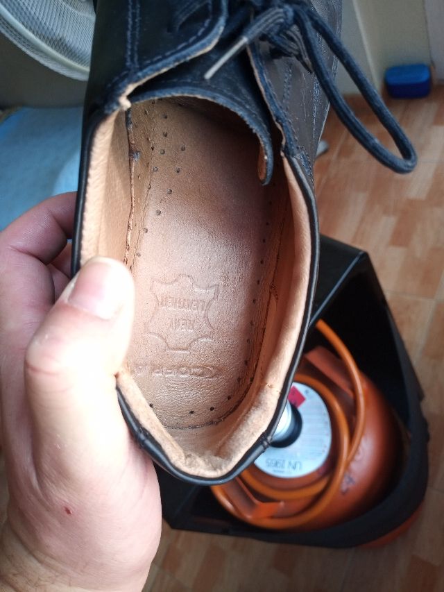 zapatos de hombre y niño