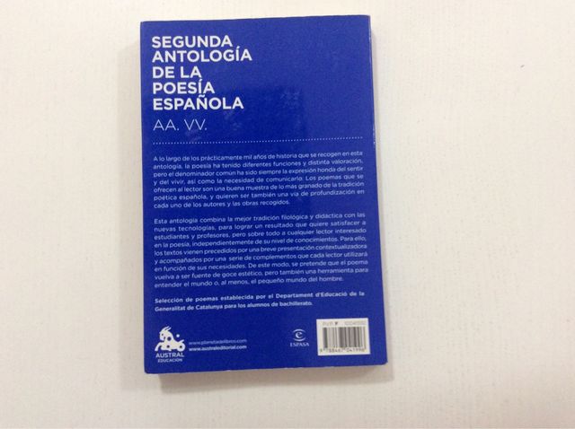 Segunda Antología de la poesía Española