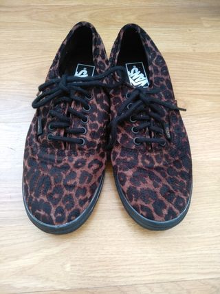 vans negras suela fina