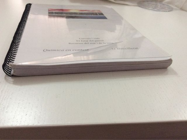 Química en Context 1er Batxillerat
