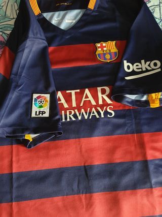 camiseta barça rayas horizontales