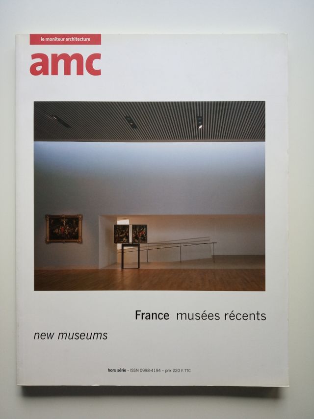 Revista de arquitectura. Nuevos museos de Francia.